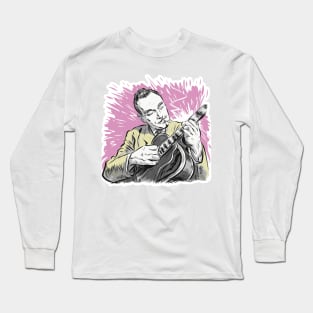 Django Reinhardt - An illustration by Paul Cemmick Long Sleeve T-Shirt